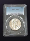 1945 Walking Liberty Silver Half Dollar PCGS Graded MS64 #48737235