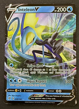 Inteleon V 049/192 Rebel Clash Holo Ultra Rare Pokemon Card English NM