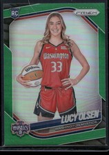 2025 Panini Prizm WNBA #145 Lucy Olsen Green Prizms