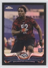 2013 Topps Chrome Black Refractor 291/299 Sylvester Williams #145 gp1