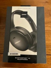 Bose QuietComfort 45 Wireless Over-Ear Headset - Black