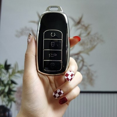 Sleek Design Car Key Case for Chery Tiggo 8 PLUS 8 Pro 7 Pro Black/White/Purple