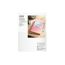 Cricut Printable Vinyl 12 Sheets 8.5 x 11 Inch for Inkjet Printers