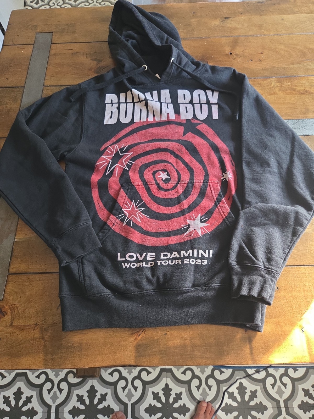 Love Damini World Tour 2023 Hoodie Independent Trading Co Black
