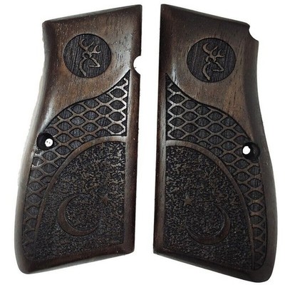 Browning Hi-Power Walnuss Griffe - Buck Mark Medallion Multi-Texture -...