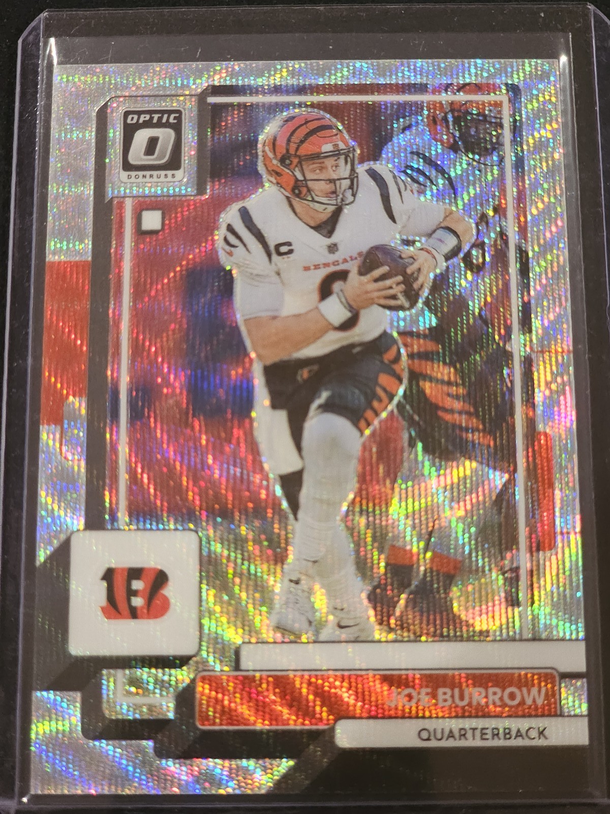 2022 Panini Donruss Optic - Joe Burrow #39 Wave Prizm /300 Bengals 🔥🔥