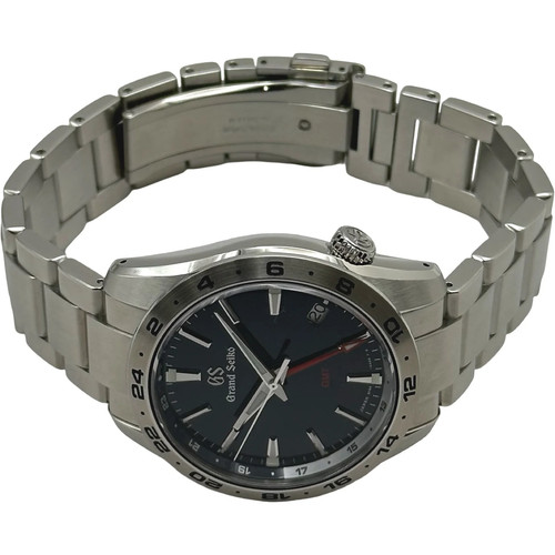 Grand Seiko Sports Collection GMT Quartz Watch SBGN029 9F86-0AK0 Navy Dial - Picture 4 of 13