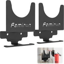 2 PCS Angle Grinder Holder,Angle Stand Tool Wall mount Bracket Black 