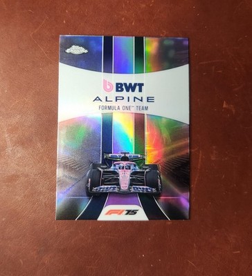 2025  F1 Topps Chrome Alpine BTW Team Logo #181 Refractor Gasly Colapinto  RC