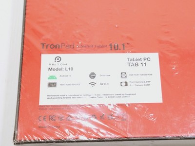 Pritom TronPad L10 Internet Tablet 4GB RAM 128GB ROM - New | eBay