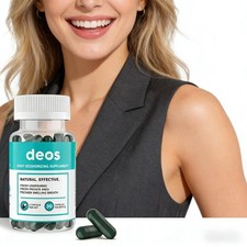 1-5 Bottles DEOS Internal Deodorant Supplement  Full Body Deodorizer 30 Capsules