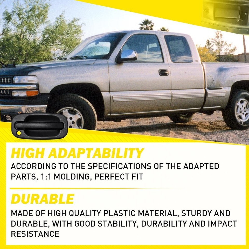 4X Outside Exterior Door Handle for GMC Sierra 1500 2500 1999-04 ...