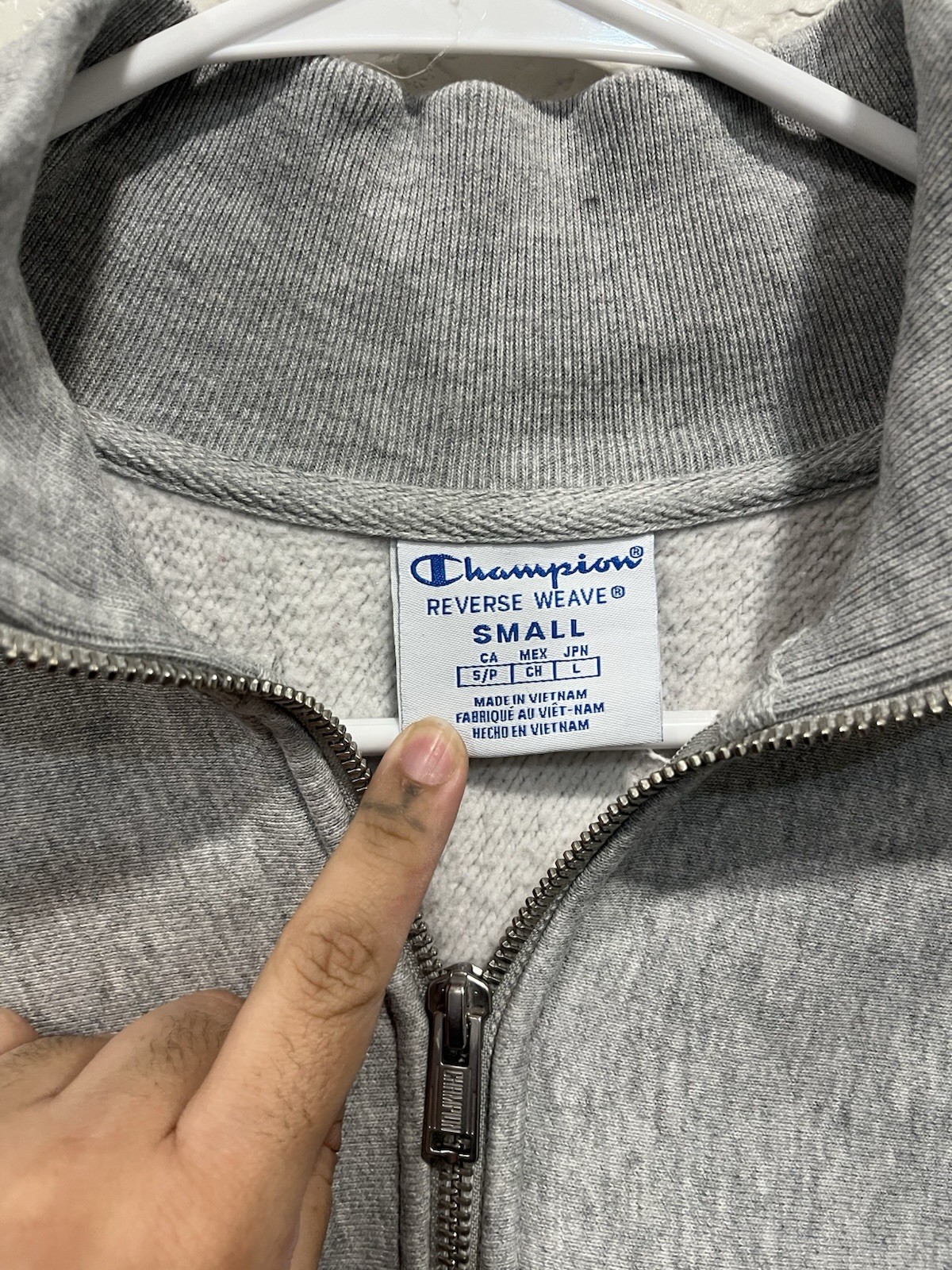 Champion Reverse Weave Pullover Half Zip Sweatshi… - image 2