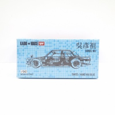 Mini GT Kaido House Datsun 510 Street Tanto V2 Blue KHMG042 Sealed
