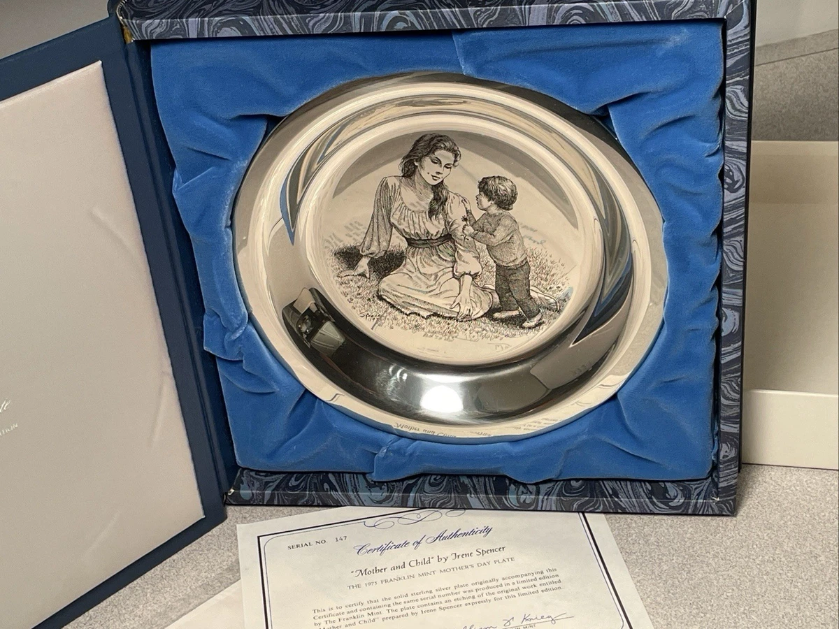 franklin mint mothers day plate products for sale | eBay