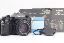 [ NEAR MINT ] CANON A-1 + FD 50mm f/1.4 S.S.C. SLR 35mm film Camera from JAPAN