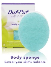 Buf-Puf Body Sponge Bath Sponge Dermatologist Developed Cleanses Skin of Dirt...