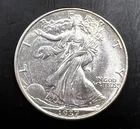 1937 50C Walking Liberty Half Dollar UNC - 25170