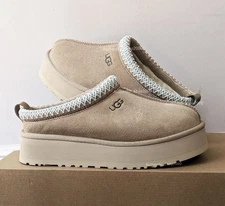 ✨NEW 100% Authentic UGG Brand Women's Tazz II Braid Platform Slippers Shoes Sand