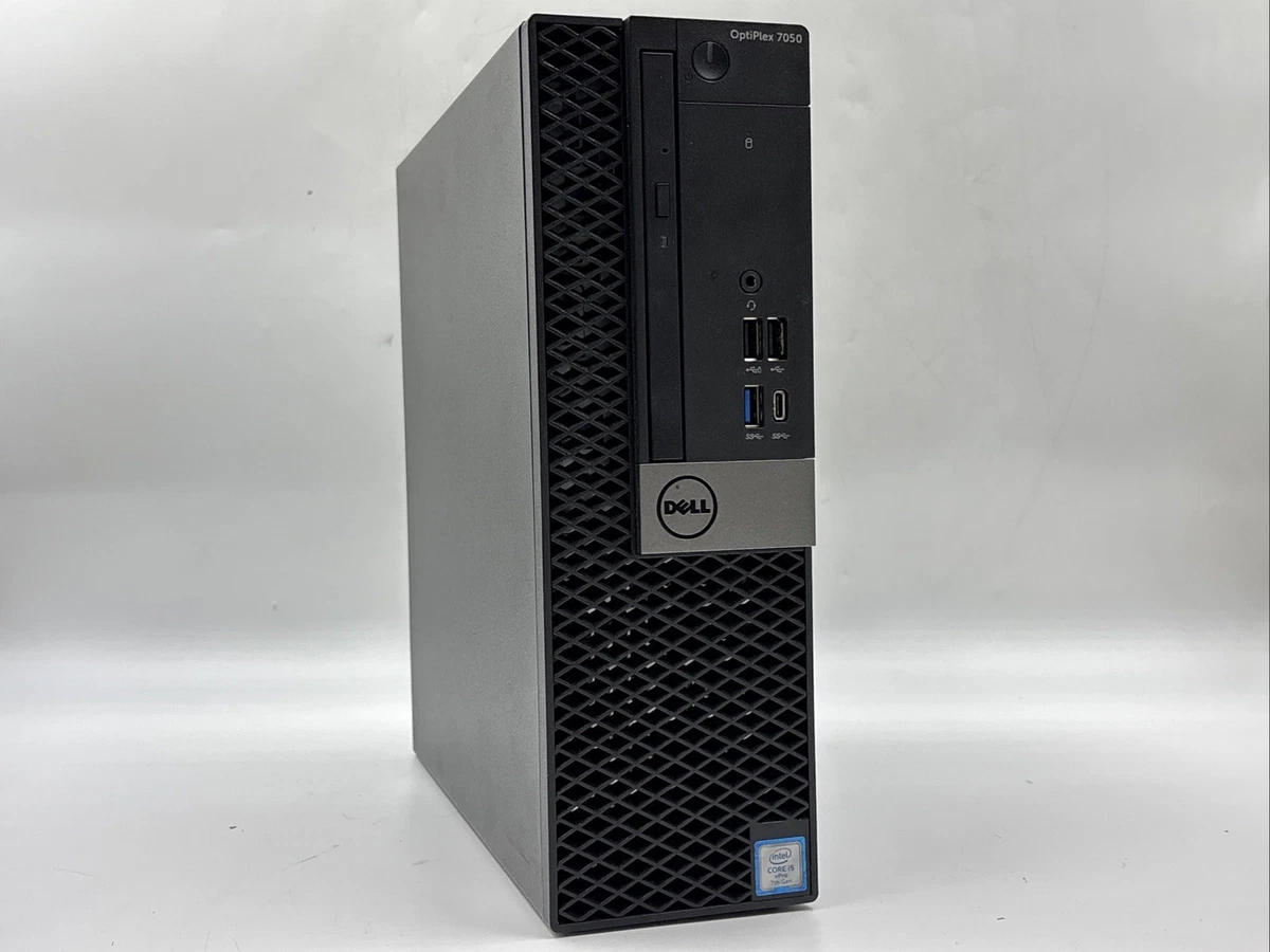 PC De Bureau Dell Optiplex 7050 SFF Reconditionné - Intel Core I5-7500, 8Go RAM, 512Go SSD, WiFi, Bluetooth, Windows 11 Pro - Clavier US Inclus - 8