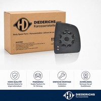 Spiegelglas Aussenspiegel Links Diederichs 3486127 Passend FÜR Fiat Opel