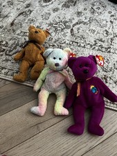 Ty Beanie Babies Vintage Bears Millennium Groovy And Fuzz