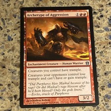 Archetype of Aggression 88 Born of the Gods Regular MTG TCG CARD NM