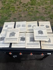 Lot Of 10 Conn Service Manuals