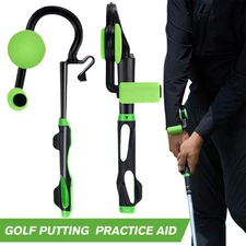 Square Set Golf Swing Trainer - Instant Feel-Based Feedback Fixes Your Contact