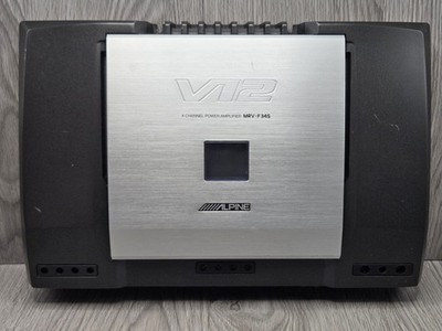 Alpine V12 MRV-F345 4 Channel Car Audio Amplifier MPN MRV-F345