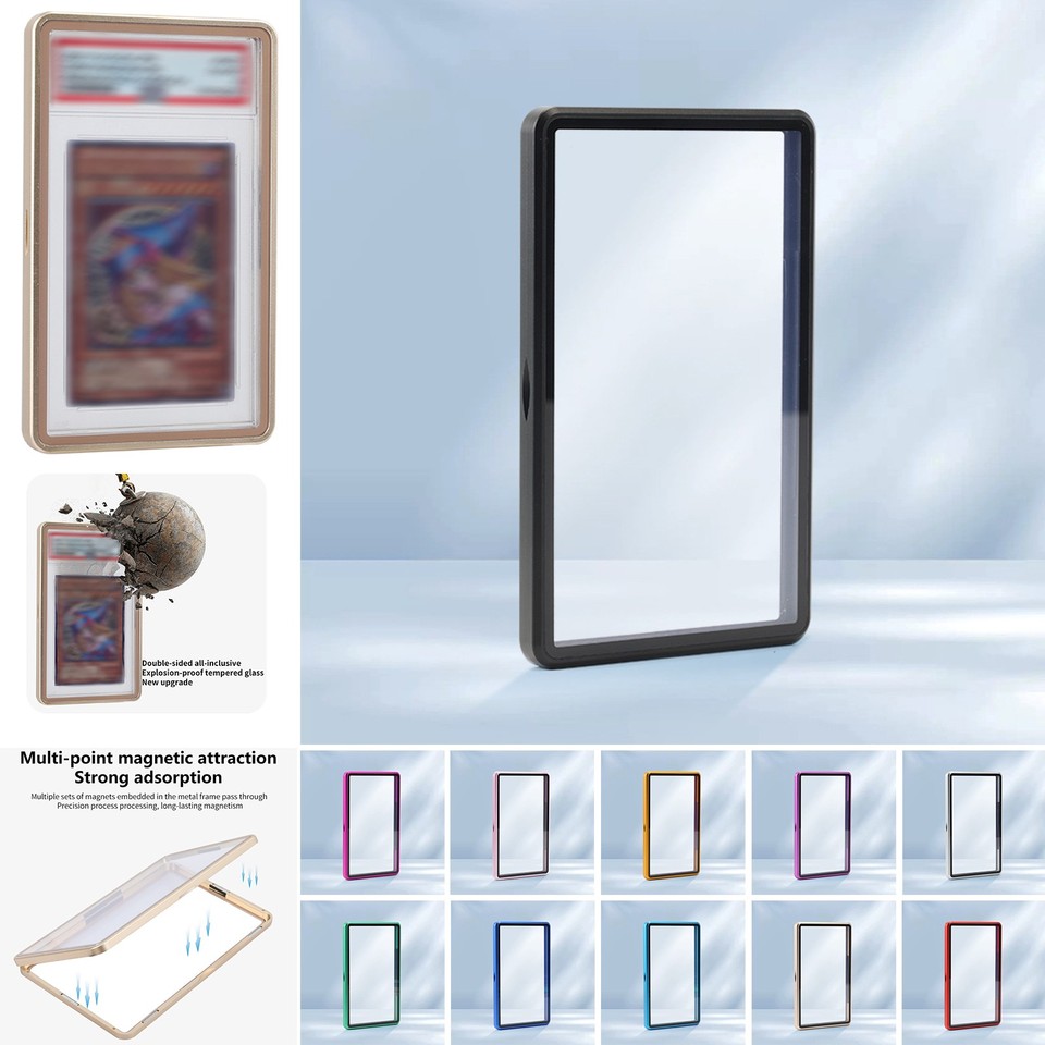 Magnetic Graded Cards Metal Slab Protector Case For PSA/CGC/BGS 35PT 55PT 130PT 