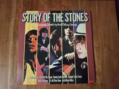 The Rolling Stones – Story Of The Stones 1982 NE 1202 A First Uk Pressing VG+