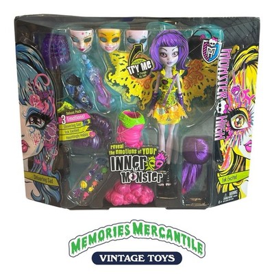 NEW NIB Monster High Inner Monster Shivering Sad Eek Excited Hauntingly Happy