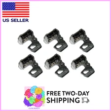 Wedge-It - The Ultimate Door Stop - Black (6 Pack)