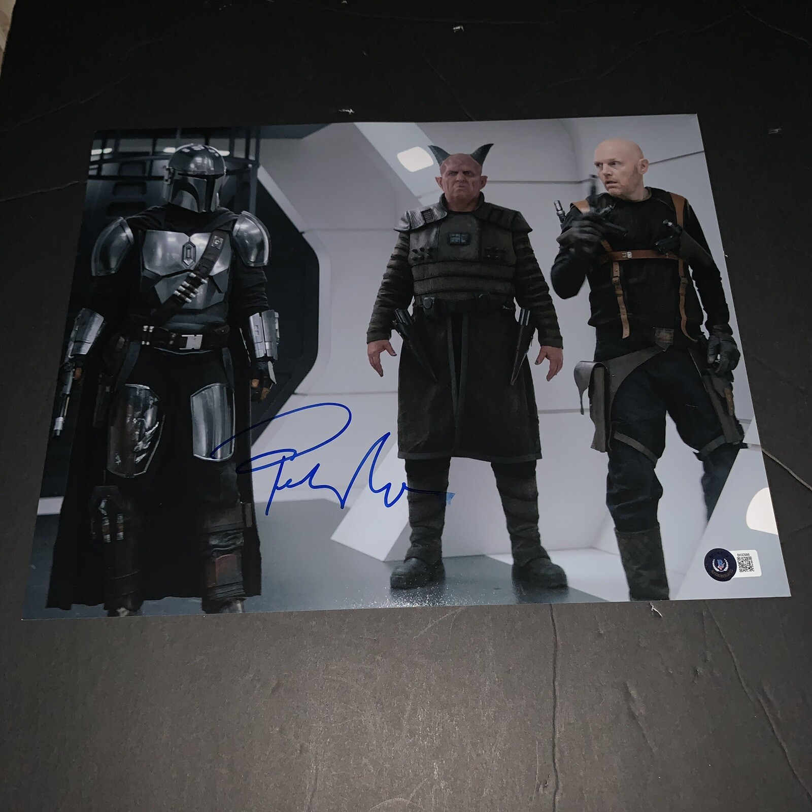 Pedro Pascal Signed Star Wars Mandalorian 11x14 Photo Beckett BAS 