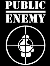 V2847 Public Enemy Logo Group Rapper Hip-Hop Rap Decor WALL POSTER PRINT