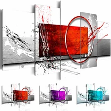 ABSTRACT Canvas Wall Art Image Photo Print a-A-0012-b-n