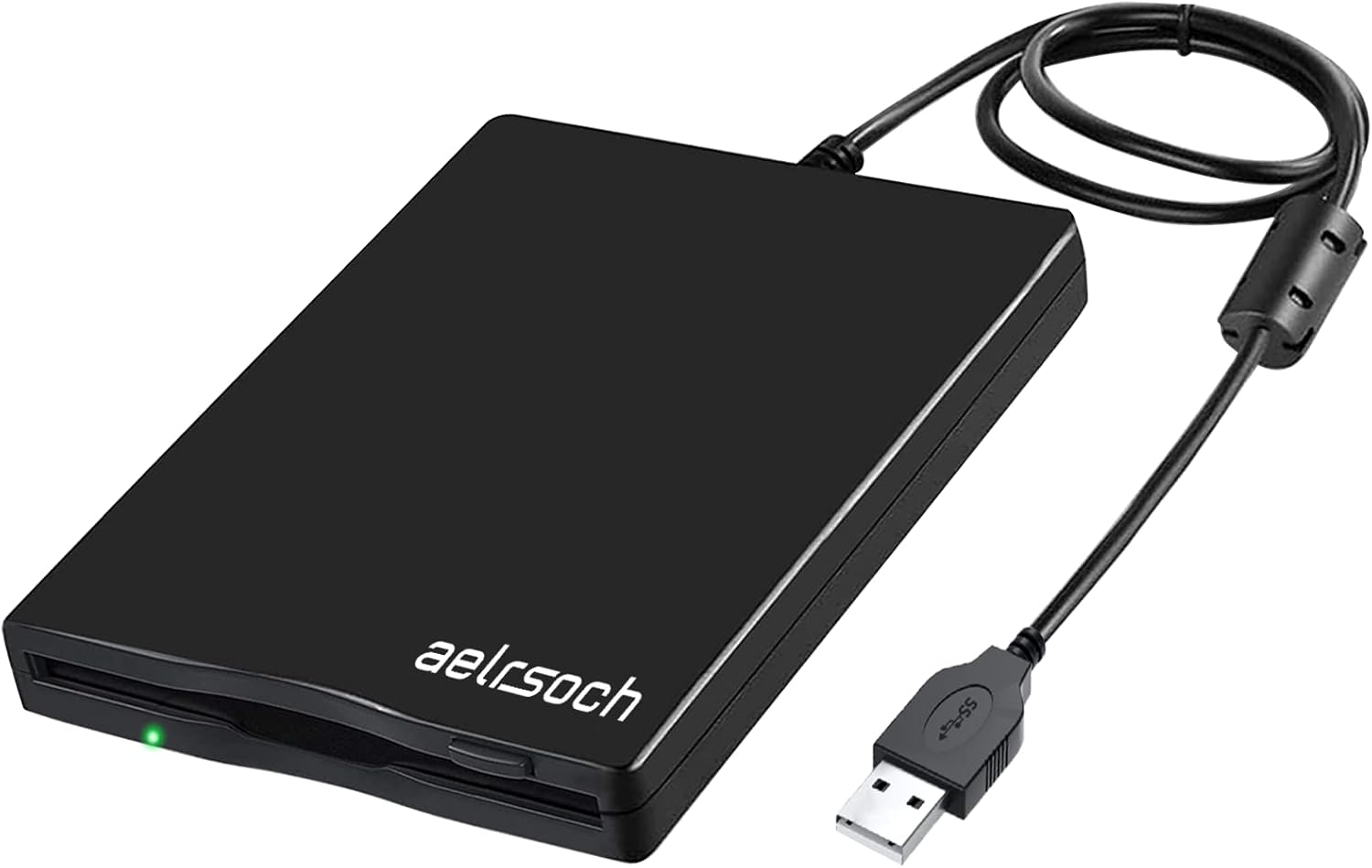 Floppy Disk Reader External Drive USB 3.5-Inch USB External Floppy Drive 1.44 MB-image
