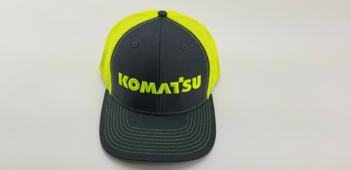 KOMATSU CONSTRUCTION MINING UTILITY HAT CAP ADJUSTABLE