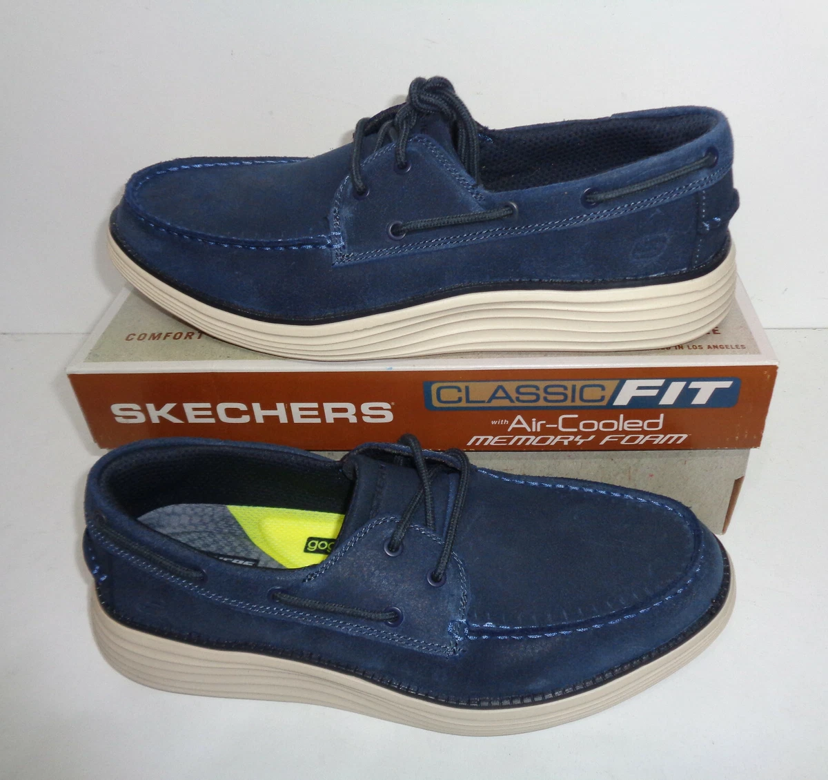 Mens skechers top boat shoes uk