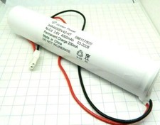 BATTERIA RICARICABILE NiCd  3,6V 4AH 3 in linea mm. 180x32 lampada emergenza