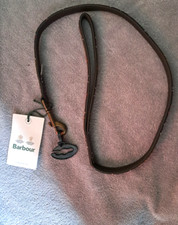 BARBOUR - Classic Tartan, Leather Dog Lead. BNWT