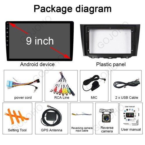 64GB Android 13 Car Radio Navi GPS CarPlay Stereo For Suzuki Kizashi 2009-2015 - Picture 4 of 20