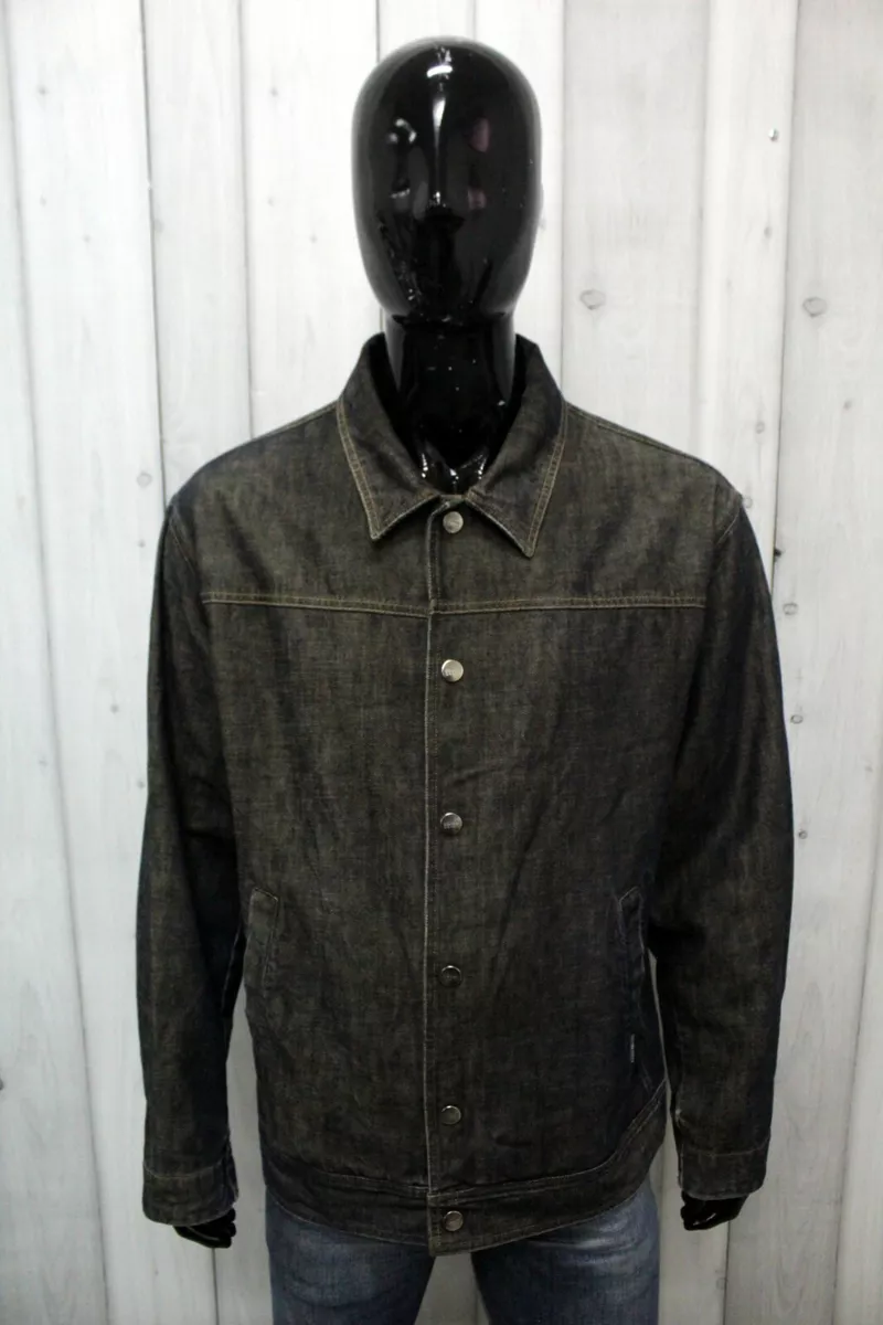 Giubbino di jeans invernale sale