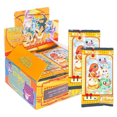HOT Chinese Pocket Eif Baby Booster Box for Pokémon - 30 Packs Trading Cards New