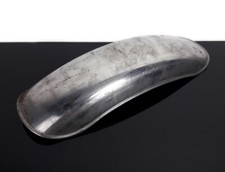 PARAFANGO corto Cafe-Racer, 17/18 pollici, parafango anteriore, bordato, acciaio grezzo