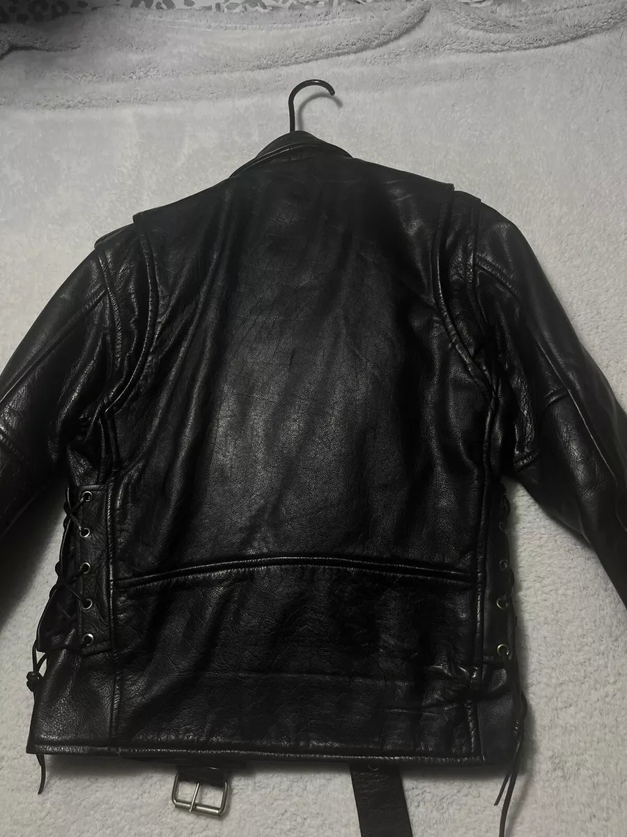 Ik leather motorcycle clearance jacket