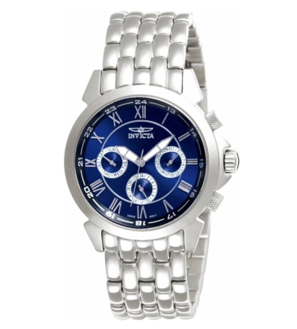 NEW OLD STOCK Invicta Chronograph Swiss Mvmt Model 2876 50M WR