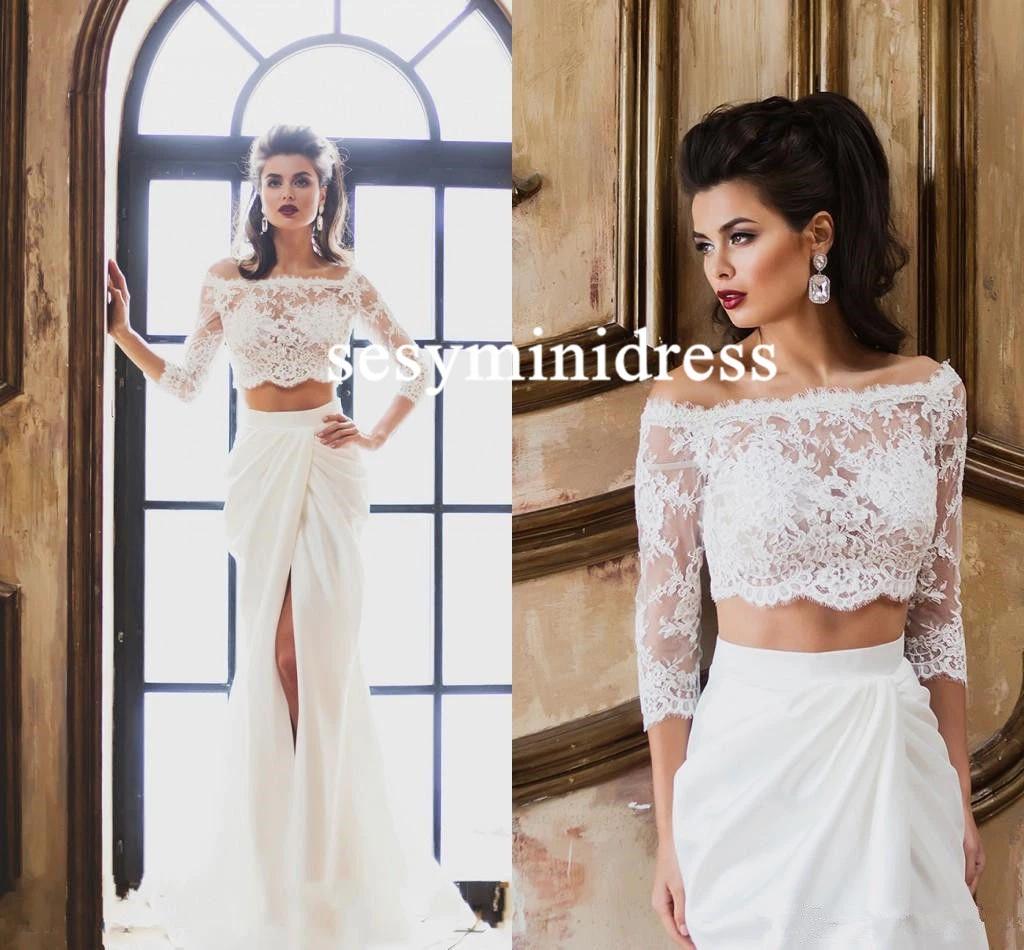 Luxury 2019 African Nigerian Mermaid Wedding Dresses Long Sleeve Sexy Sheer  High Neck Sparkle Beads Lace Satin Nigerian Chapel Bridal Gowns Plus Size  From Dress_1st, $311.56 | DHgate.Com