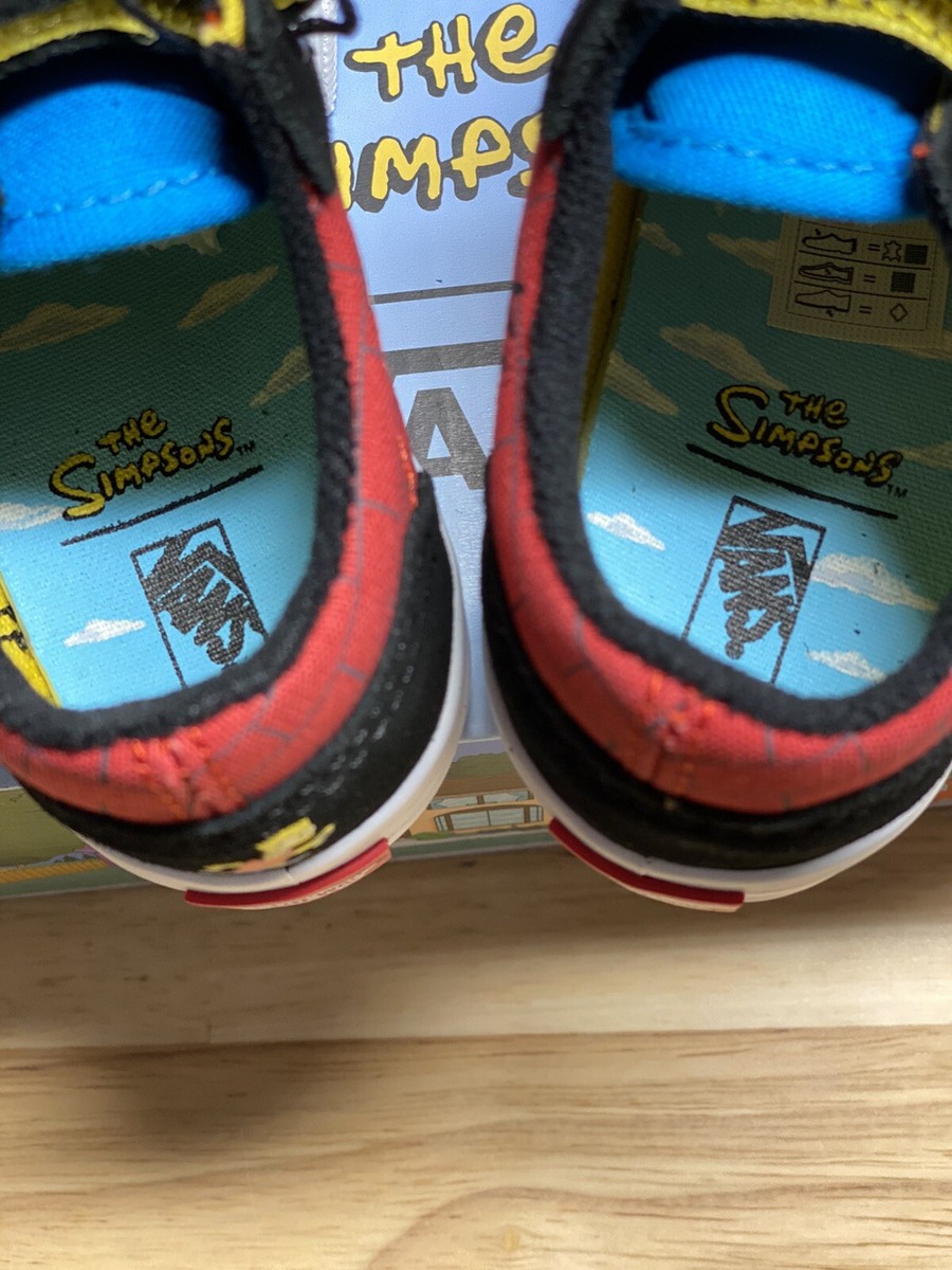 VANS X Simpson's Old Skool V The Simpsons El Barto Toddler Sz 5t